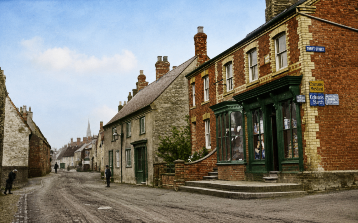 High Street at Thrift Street Corner, Wollaston